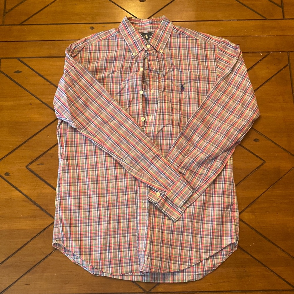 Men’s Ralph Lauren button-down shirt -  size medium
